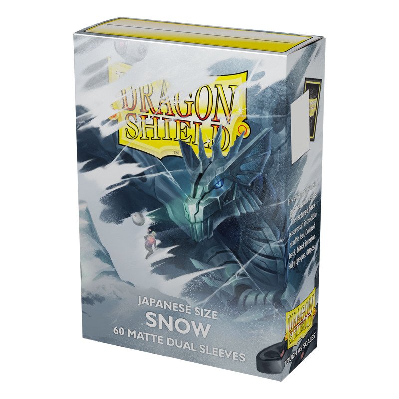 Dragon Shield Japanese Dual Sleeves Matte Snow