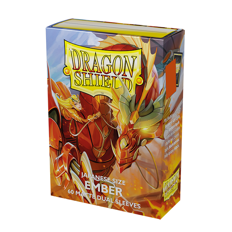 Dragon Shield Japanese Dual Sleeves Matte Ember